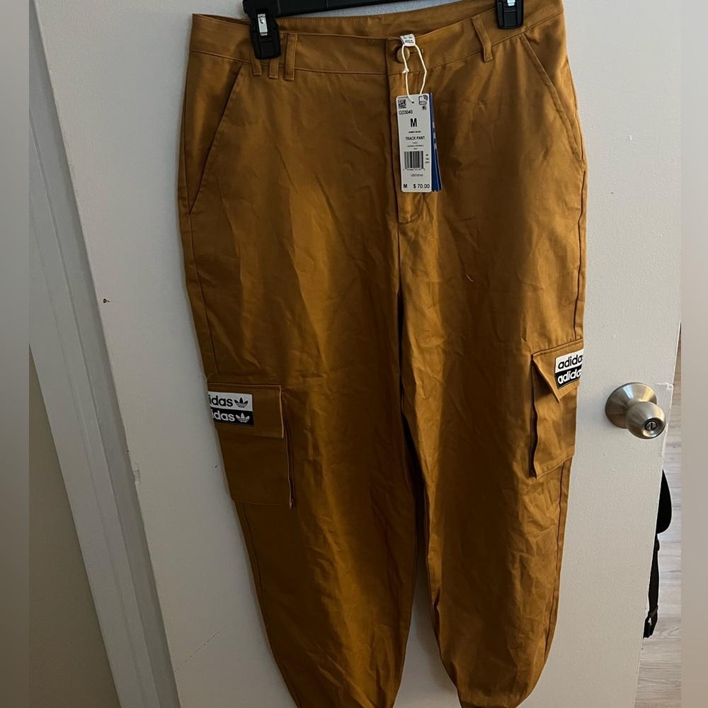 Adidas Brown Cargo Pants